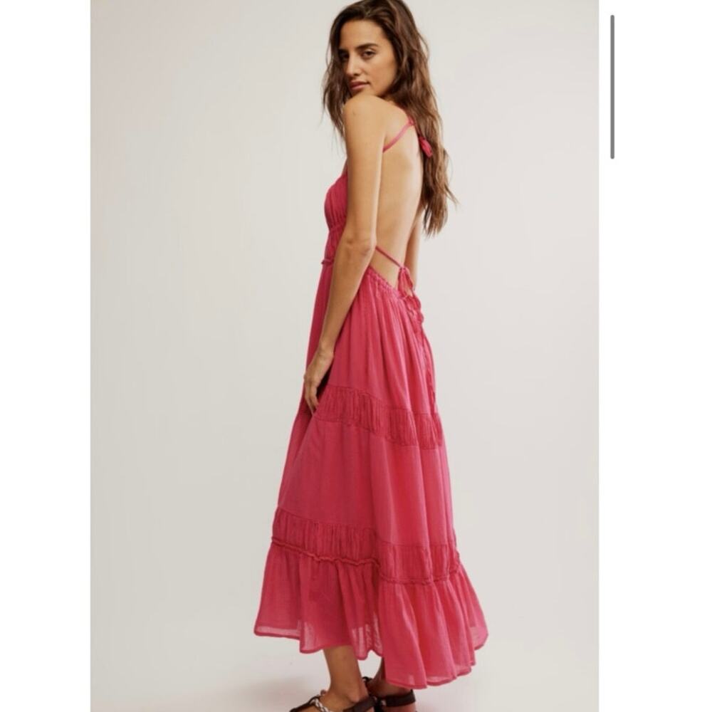 Free People Taking Sides Maxi Dress - Picture 2 of 13
